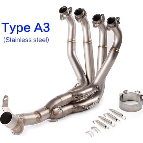 Z900 exhaust Full System Motorcycle Exhaust Middle pipe stainless steel For Kawasaki Z900 Muffler Pipe Front Header Pipe Slip-On