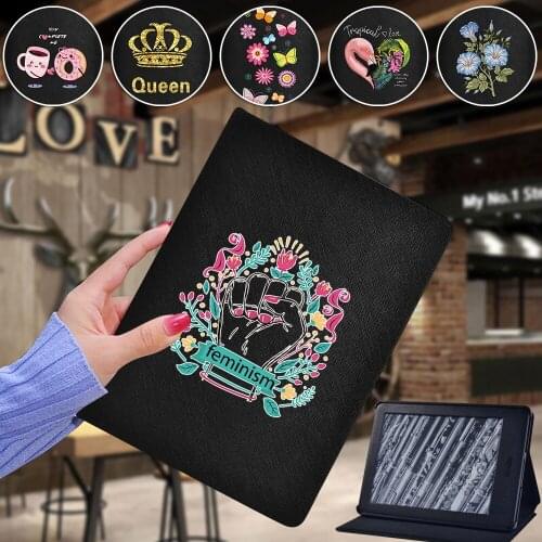 For Amazon Kindle 10th Gen/8th Gen Tablet Anti-Drop Pu Leather Protective Stand Cover case for Amazon Kindle Paperwhite 1/2/3/4