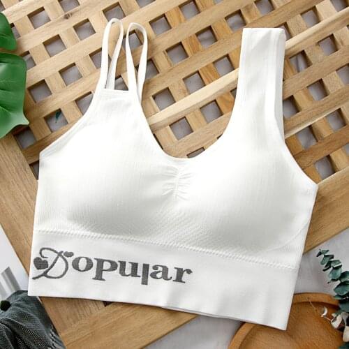 Women Sports Bras Fast Dry Elastic Padded Gym Running Skeep Bra Solid Color Fitness Yoga Sport Breathable Tops Woman Sports Top