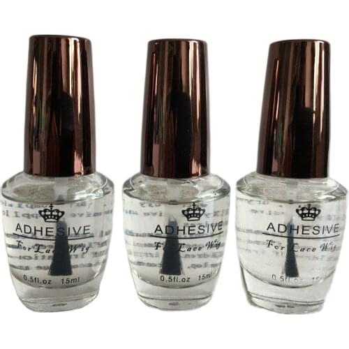1 Bottle 0.5 Oz lace wig glue adhesive glue for wig mens toupee glue
