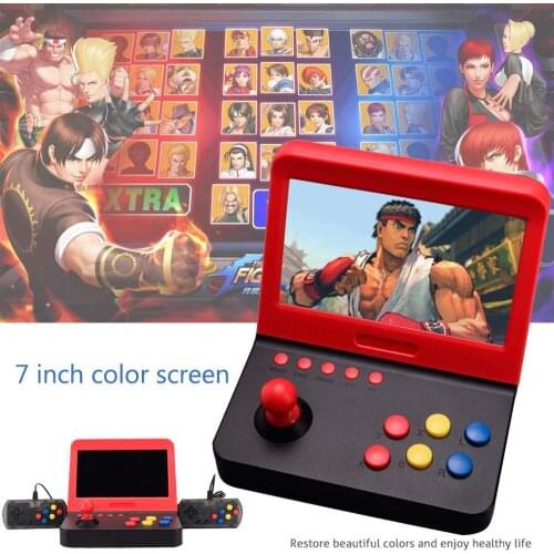 AIWO G1000 7 inch Arcade Game DDR3 256MB Retro Machines for with 3000 Classic Game handle
