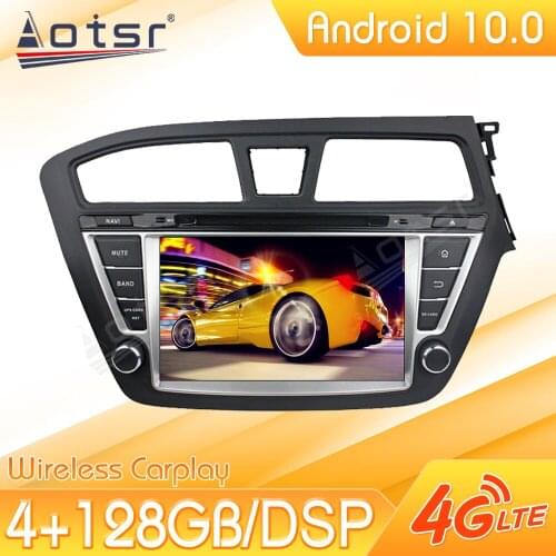 Android Car Multimedia Stereo Player For Hyundai I20 2014 - 2019 Tape Radio Recorder Video Auto GPS Navi Head Unit No 2Din 2 Din
