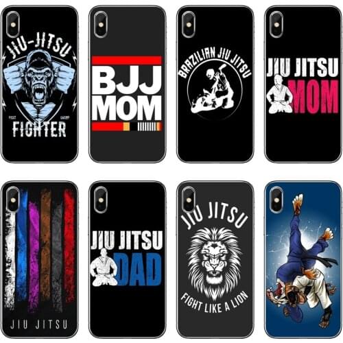 BJJ Brazilian Jiu Jitsu Soft Phone Case For Samsung Galaxy A71 A70 A60 A51 A50 A41 A40 A31 A30 A20E A21S A12 A10 A7 A5 A3