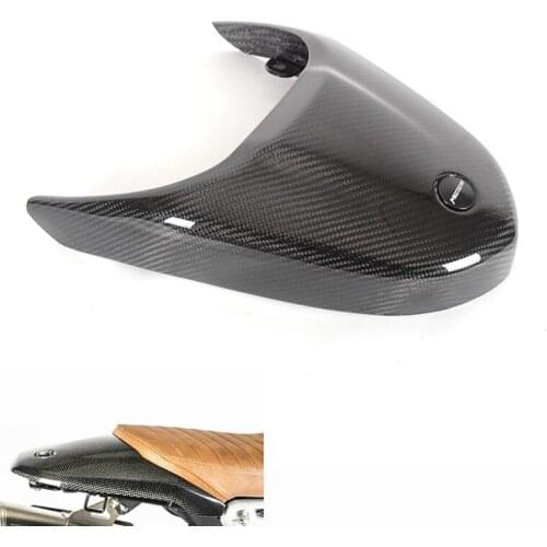 Motorcycle Seat Unit Cover Cowl Carbon Fiber Twill Gloss for BMW R NineT R9T Scrambler 2016 2017 2018 2019 2020