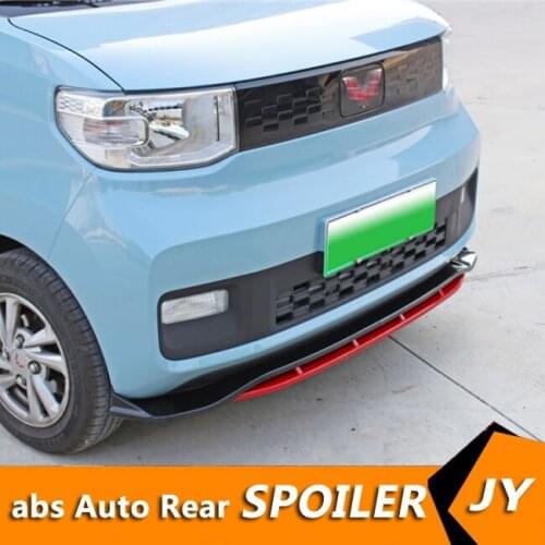 For Wuling Hongguang mini front shovel Body kit spoiler 21 mi ni ev ABS Rear lip spoiler front Bumper Diffuser Bumpers Protector
