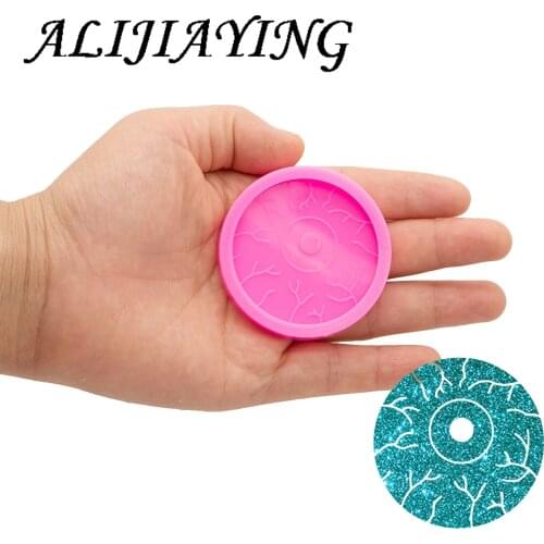 Eye art diy Resin Molds, Epoxy Silicone Phone Grip Mold, Mould Resin Crafting for Badge Reel DY1007