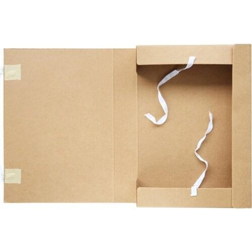 DL Right stationery kraft paper A4 file box 5925 5cm File box Data box Office Supplies Teaching equipment for office supplies