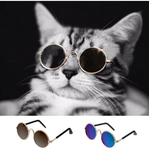 Fashion Small Pet Sunglasses Cat Grooming Accessories Summer Dog Cat Glasses Eye Protection Wear Puppy Cats Supplies