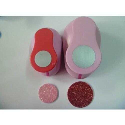 Free shipping 2pcs(1.5 inch+2 inch)circle craft punch set Punches Craft Scrapbooking round Paper Punches eva punch