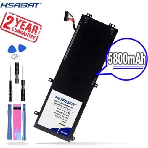New Arrival [ HSABAT ] 5800mAh 62MJV M7R96 P56F RRCGW Replacement Battery for DELL XPS 15 9550 Precision 5510 XPS 15 9570
