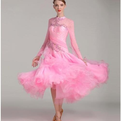 Ballroom dance dress standard ballroom dress competition ballroom dresses sale standard ballroom dress girls S7002