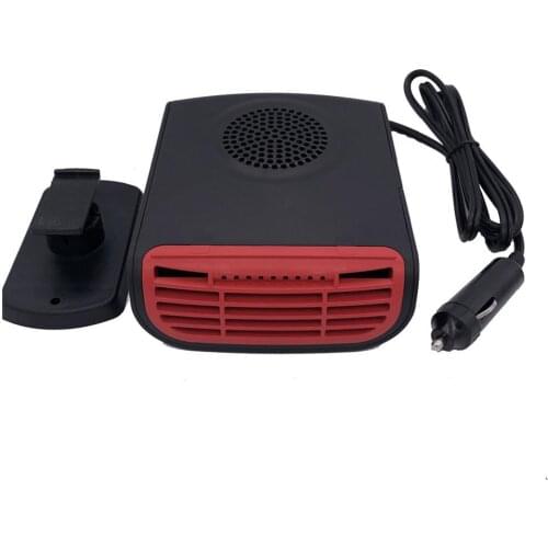12V 150W Portable Car Heater Auto Electronic Fan Fast Heating Automotive Glass Defroster with Aromatherapy Tablets