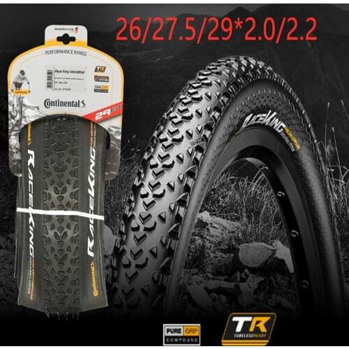 Continental Mountain Bike Tyre 26 27.5 29 X 2.0 2.2 MTB Tire Race King Bicycle Tire Anti Puncture 180TPI Folding Tire 29 inch