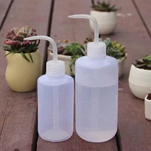 Succulents Plant Flower Watering Can 250ml/ 500ml Water Beak Pouring Kettle Tool Squeeze Bottles With Long Nozzl