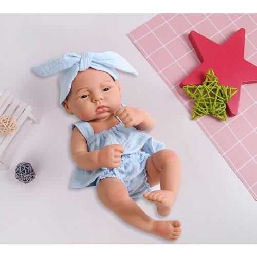 40cm Creative Full Body Vinyl Soft Baby Toddler Bath Toy Boys Girls Rebirth Doll Childrens Birthday Surprise Bath Toys