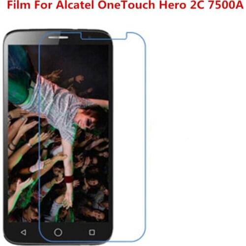 1/2/5/10 Pcs Ultra Thin Clear HD LCD Screen Protector Film With Cleaning Cloth Film For Alcatel OneTouch Hero 2C 7500A