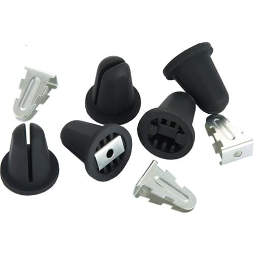 10-100sets Auto Air Conditioner Clip + sheet metal Car Outlet Perfume Clips Vent Clip Auto Accessories