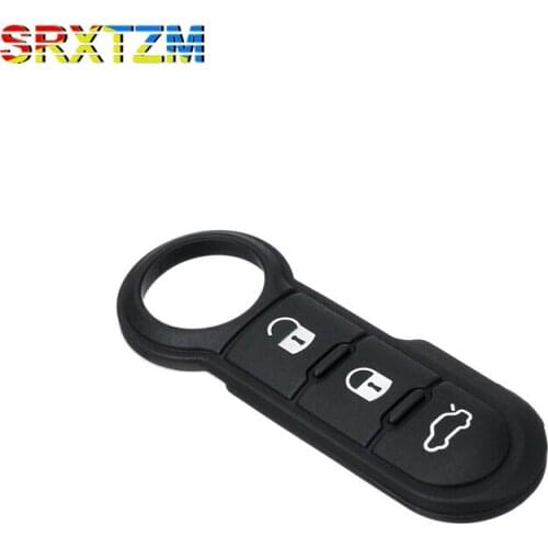 3 Buttons Filp Folding Remote Car Key Shell Case For Fiat 500 Panda Punto Bravo Car Key Cover Replacement