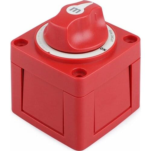 32V Battery Switch On/of Dual Circuit Waterproof Protected Marine Boat Battery Isolator Switches for Marine Boat