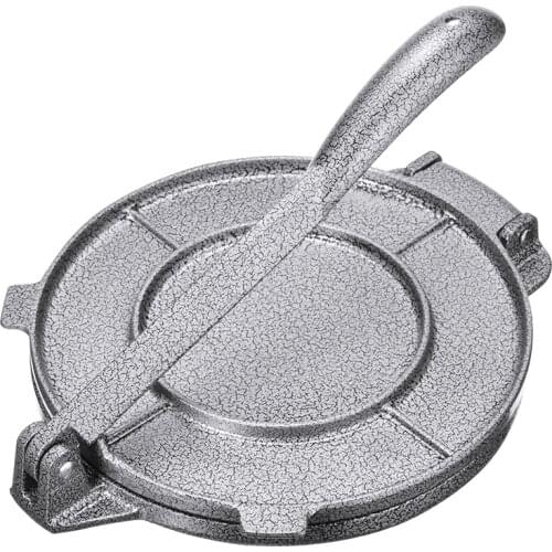 8 Inch Tortilla Cake Maker Press Pan Heavy Restaurant Foldable DIY Aluminium Tortilla Pie Maker Press Tools