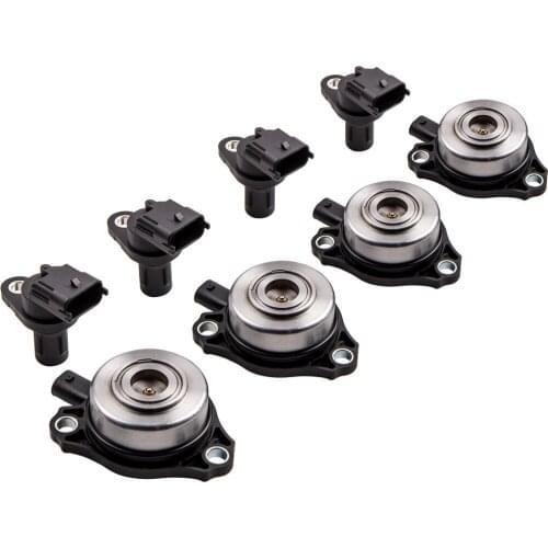 8 Pcs Camshaft Position Sensors & Adjuster Magnets Set for Mercedes-Benz SLK350 A2720510077