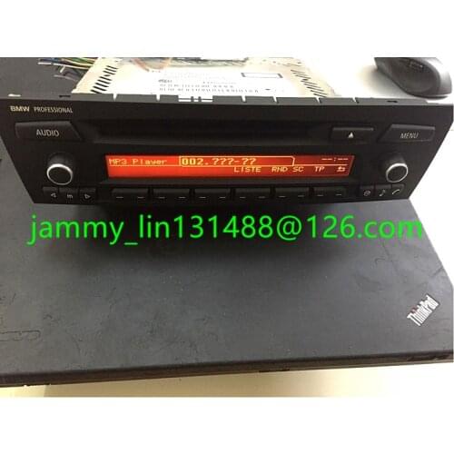 Free shipping 100%Original BRAND NEW RADIO PROFESSIONAL CD PLAYER FOR BMWW 6512 9343207-01 E6 COMBOX BMWRCD213-22