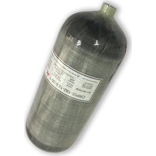 AC3120 High Pressure 12L 300bar Cylinder For PCP Gun Hunting Airsoft Gun Paintball Quick Release Coupling Dive Tank Tank Acecare