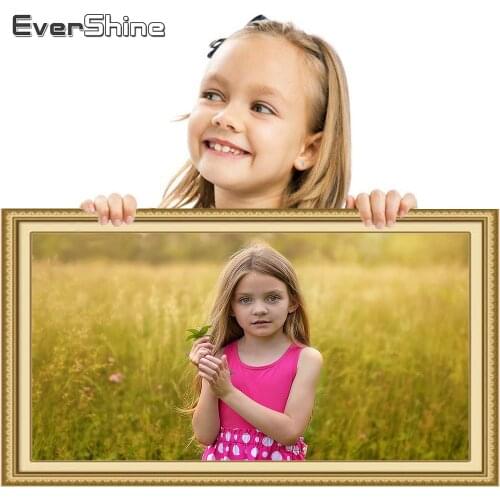 Evershine Diamond Embroidery Photo Custom Cross Stitch Diamond Painting Full Square Round Rhinestone Mosaic Art Home Decoration