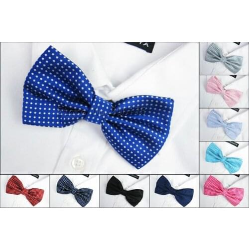 2018 Bow Ties For Male Classic Dot Pattern Bowties Business Suite Shirt Cravate Wedding Party Mens Gravatas Tuexido