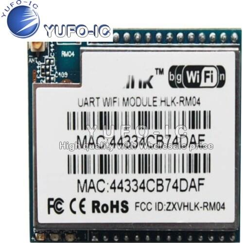HLK-RM04 embedded WIFI turnA serial port MCU uart serial interface WIFI wireless transparent transmission module