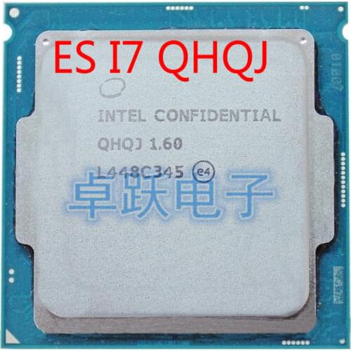 Engineering version of INTEL I7 PROCESSOR ES QHQJ 1.6 GHZ AS QHVX QHQG Intel Skylake CPU 1.6 Internal graphics HD530