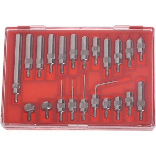 ANENG 22Pcs Steel Dial Indicator Point Set 4-48 Thread Tip For Dial & Test Indicators