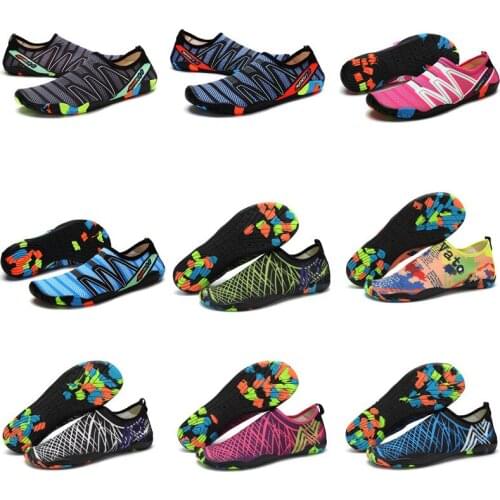 Swimming Shoes Diving Outdoor Beach Shoes Couples Upstream Shoes Fitness Skin Touching Snorkeling Non-Slip Wading Shoes