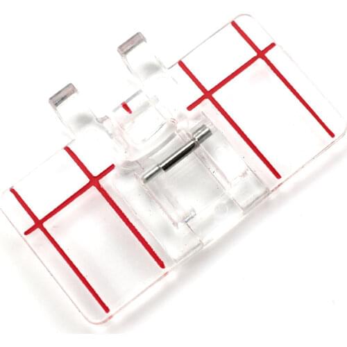 Sewing Machine Sewing Presser Foot Transparent Parallel for Janome Brother Juki Singer Sewing Machine Presser Foot