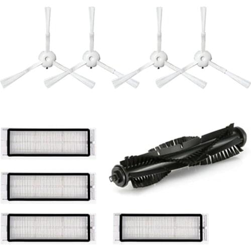 Roller Brush Side Brush Washable Robot Filter for 360 S5 S7 Robot Vacuum Cleaner Parts Replacement Filter
