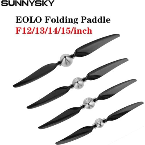 Sunnysky EOLO UAV Cruise Fixed-wing Folding Propeller Paddle 12/13/14/15 Inch Prop Model Folding Paddle Performance Super CAM