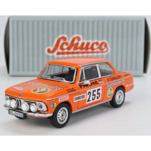 TW & Schuco 1:64 BMW 2002 1973 Monte Carlo Rally car collection die-cast total dolly model