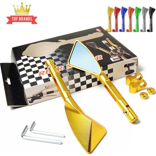 Universal Motorcycle mirror side Rearview motorcycle accessories for YAMAHA xmax fz16 xj600 ybr 125 fjr xjr 1300 xt600 mt10