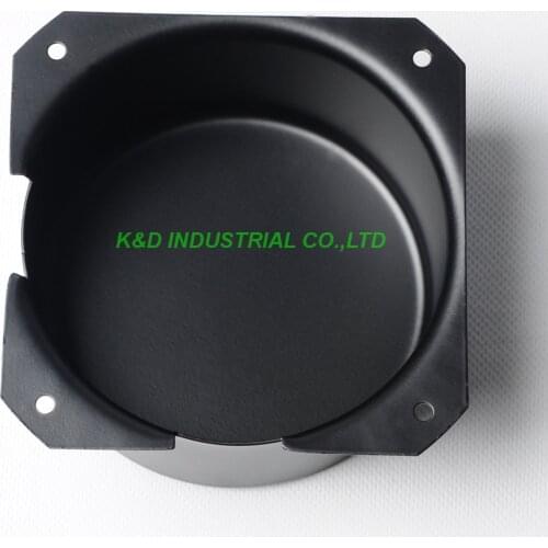 1pc 120x67 Black Toroid Transformer Cover box Protect Chassis Case For Tube Amp