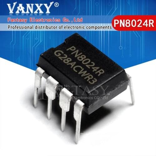 10pcs PN8024 DIP-7 PN8024R DIP 8024R DIP7 PN8024A