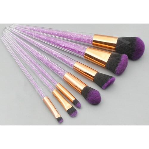 7 Pcs Unicorn Make Up Brushes Set Cosmetic Beauty Makeup Tools Foundation Blending Powder Eyeshadow Concealer Blush Makeup Brush