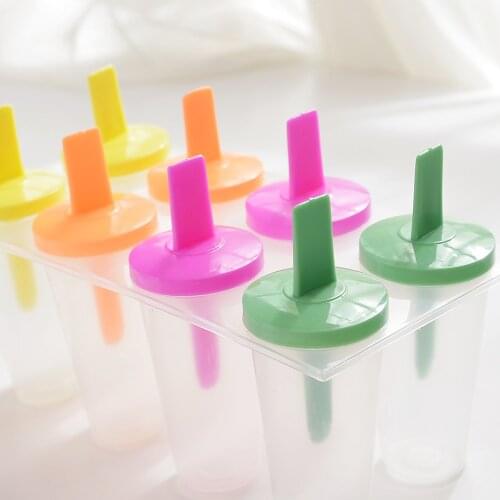 8pcs/lot Grail Ice Cream Lolly Maker Form Pop Mould DIY Homemade Frozen Popsicle Yogurt Molds