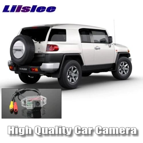 LiisLee Car Reversing image Camera For TOYOTA FJ Cruiser GSJ15W XJ10 2006~2020 Night Vision HD WaterProof Rear View back CAM