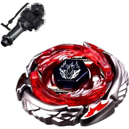 Bayblade BB121A WING PEGASIS Masters Spinning Top Fusion Metal+DRAGO STYLE SPIN LAUNCHER Fusion Fight Masters Power Launcher