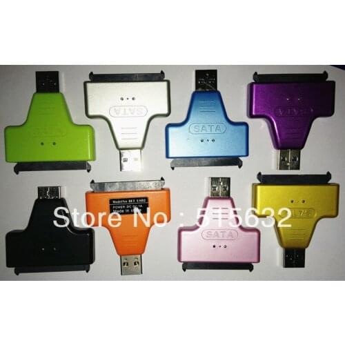 Wholesale colourful 2.5"USB 3.0 SATA HDD Case,Hard Drive Disk Protect Cover Box,external hard disk case