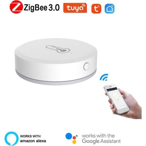 Temperature Sensor Smart Air Pressure Humidity Environment Sensor Smart Control Zigbee Connection With Smart Life Tuya App