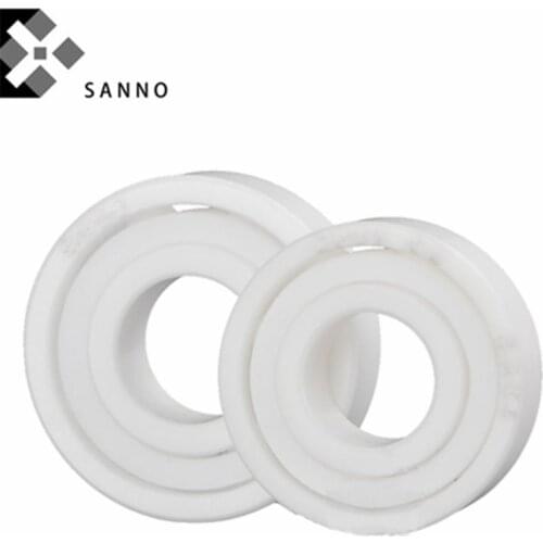 Wearability zirconium ceramic bearing ZrO2 sealed / open type bearing 173110 high speed ceramic zirconia bearing for bicycle