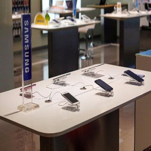 Mobile Cell Phone 10 Ports Security Controller With Charging And Alarm Function