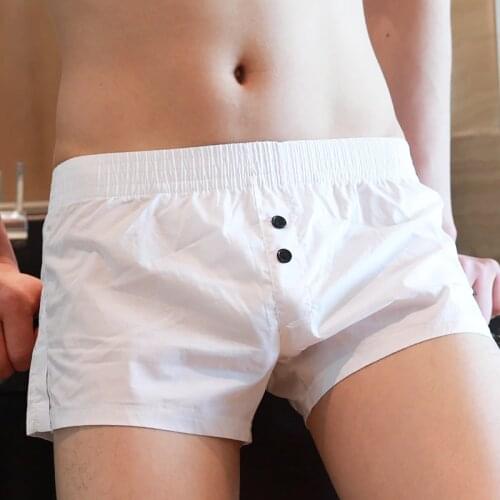 Mens Breathable Panties Internal Built-in Bag Cotton Lining Arrow Shorts Home Wear Casual Shorts