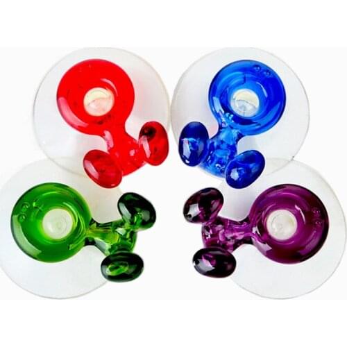 Cute Cartoon Animal Sucker Plastic Toothbrush Holder With Suction Cup Bathroom Sets Family Tooth Brush Holder Wall